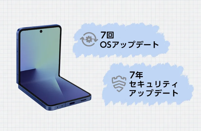 Galaxy Z Flip7アップデート