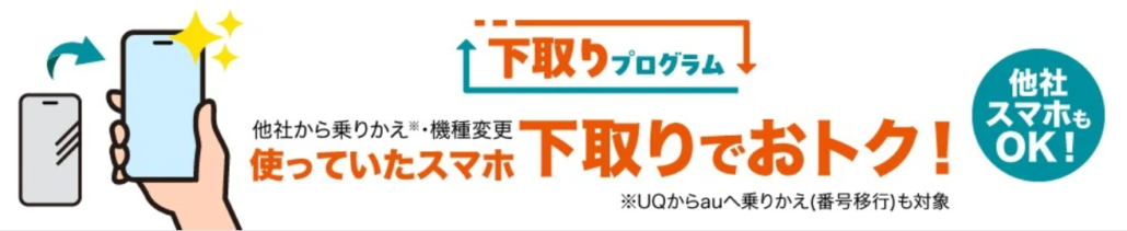au 下取りプログラム