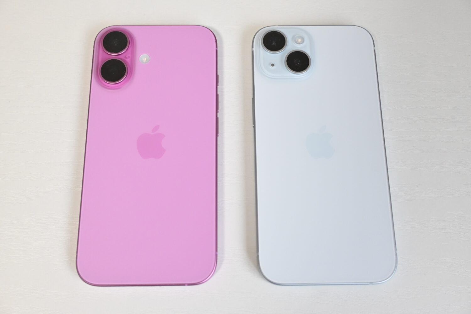 iPhone16とiPhone15