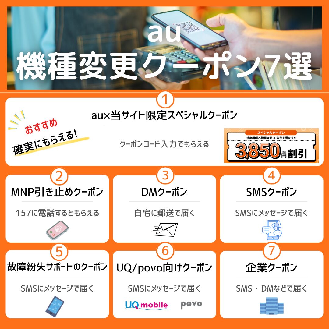 auオンラインショップの機種変更クーポン7選【2024年12月】配布先ともらい方は? | 株式会社 IoTコンサルティング