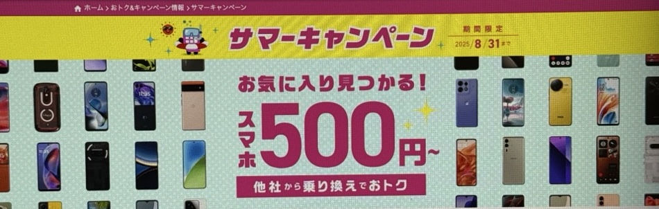 サマーキャンペーン