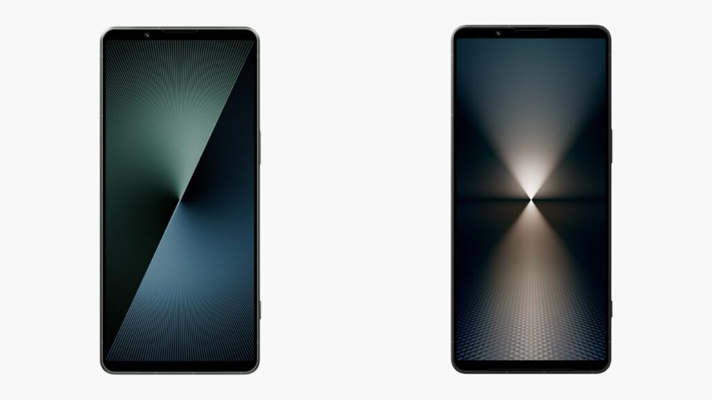 Xperia 1 VIとXperia 1 VIの正面デザイン
