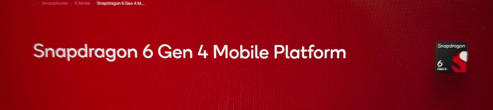 Snapdragon6Gen4