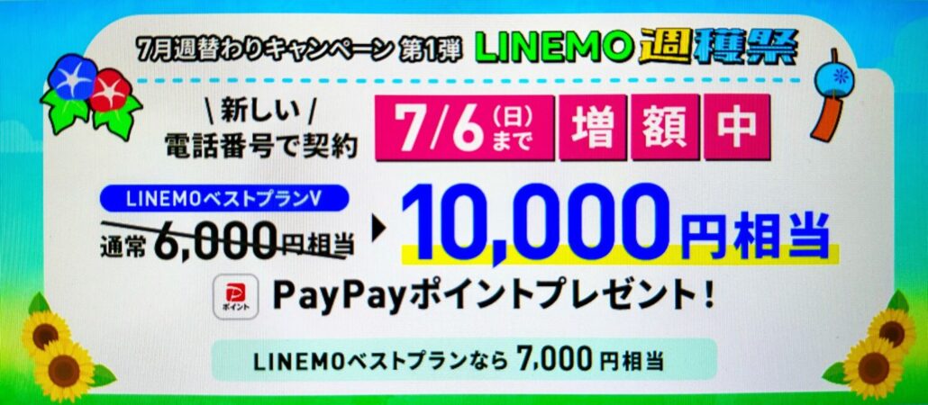 LINEMO_PayPayポイントプレゼントキャンペーン(5)