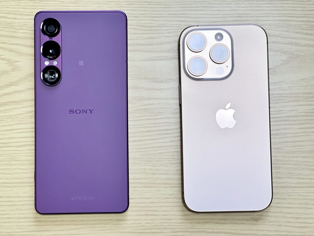 Xperia 1 VIIとiPhone16Pro