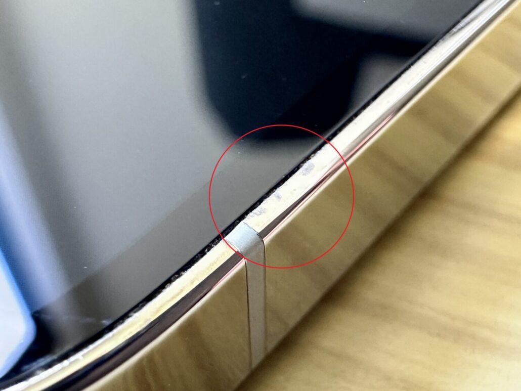 au Certified認定中古品iPhone_細かな傷