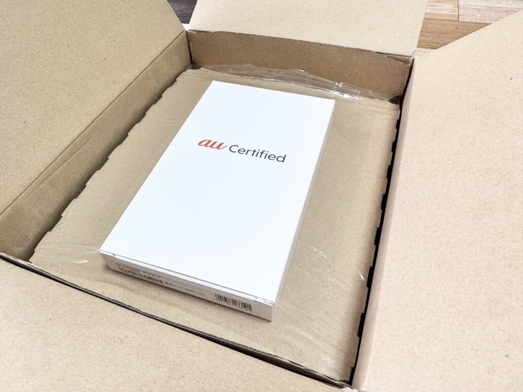 UQモバイル au Certified(認定中古品)宅配便コンパクト