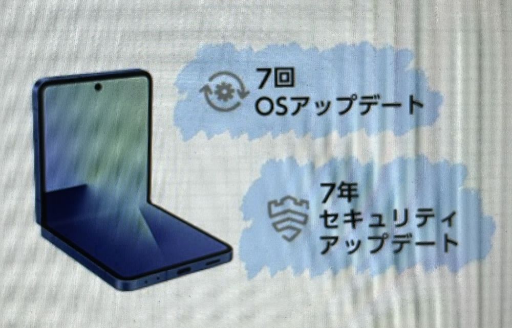 Galaxy Z Flip7アップグレード