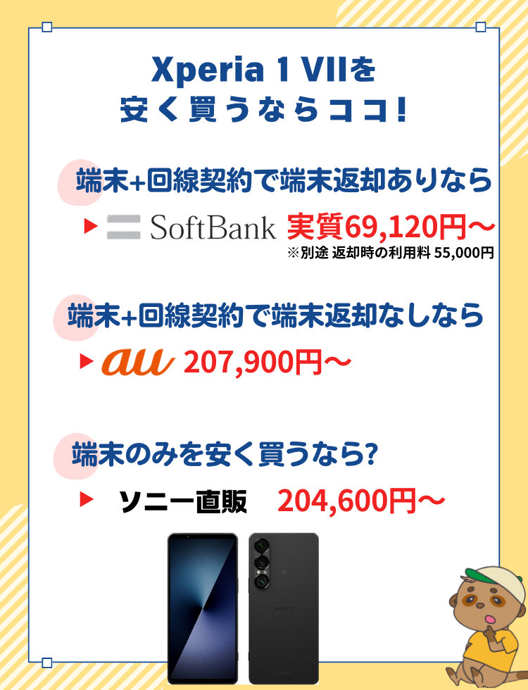 Xperia 1 VII_安く買える場所(4)