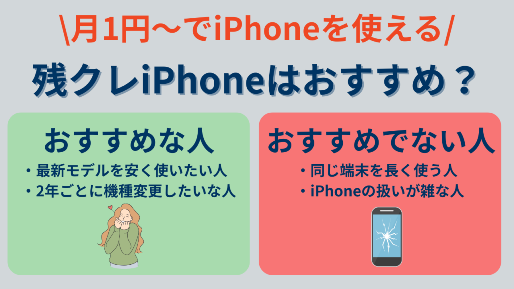 残クレiPhone お勧め