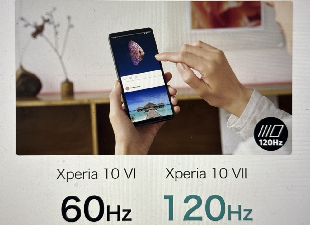 Xperia 10 VII ディスプレイ