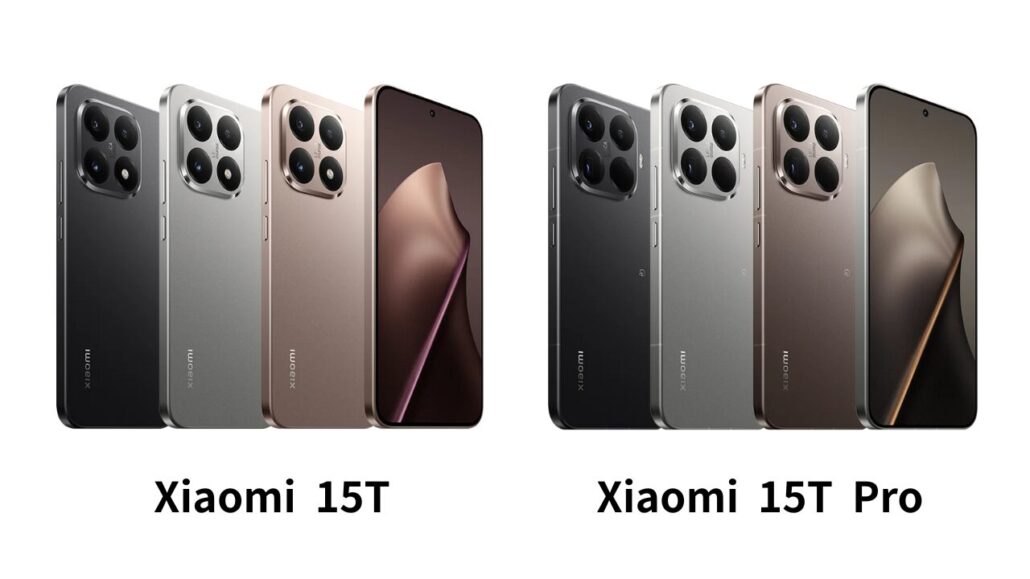 Xiaomi 15T/15T Pro カラー