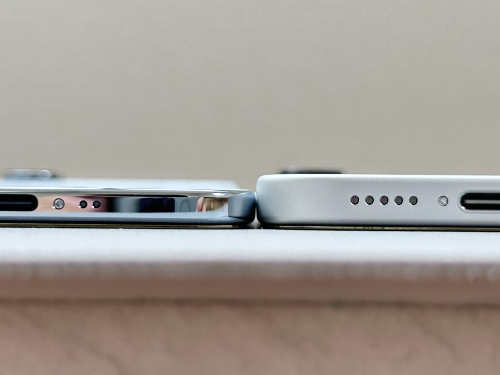 iPhone Air 厚さ比較