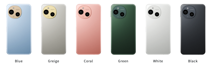 AQUOS sense9 カラーバリエーション