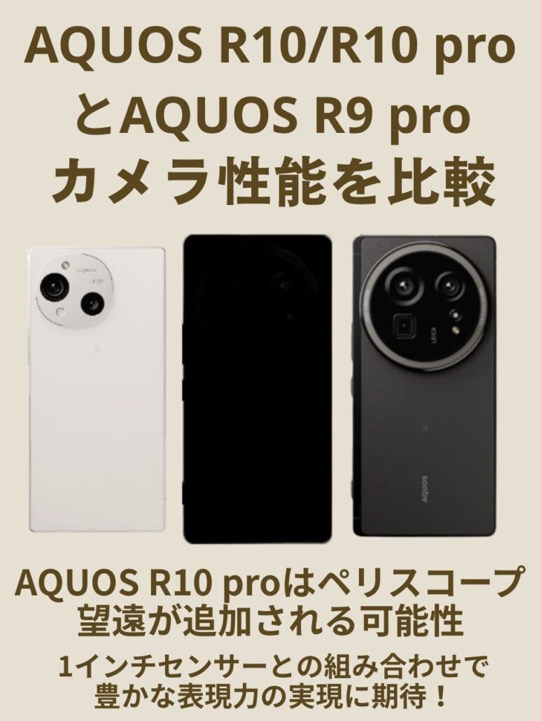 AQUOS-R10/R10-pro/R9-pro-hikaku２