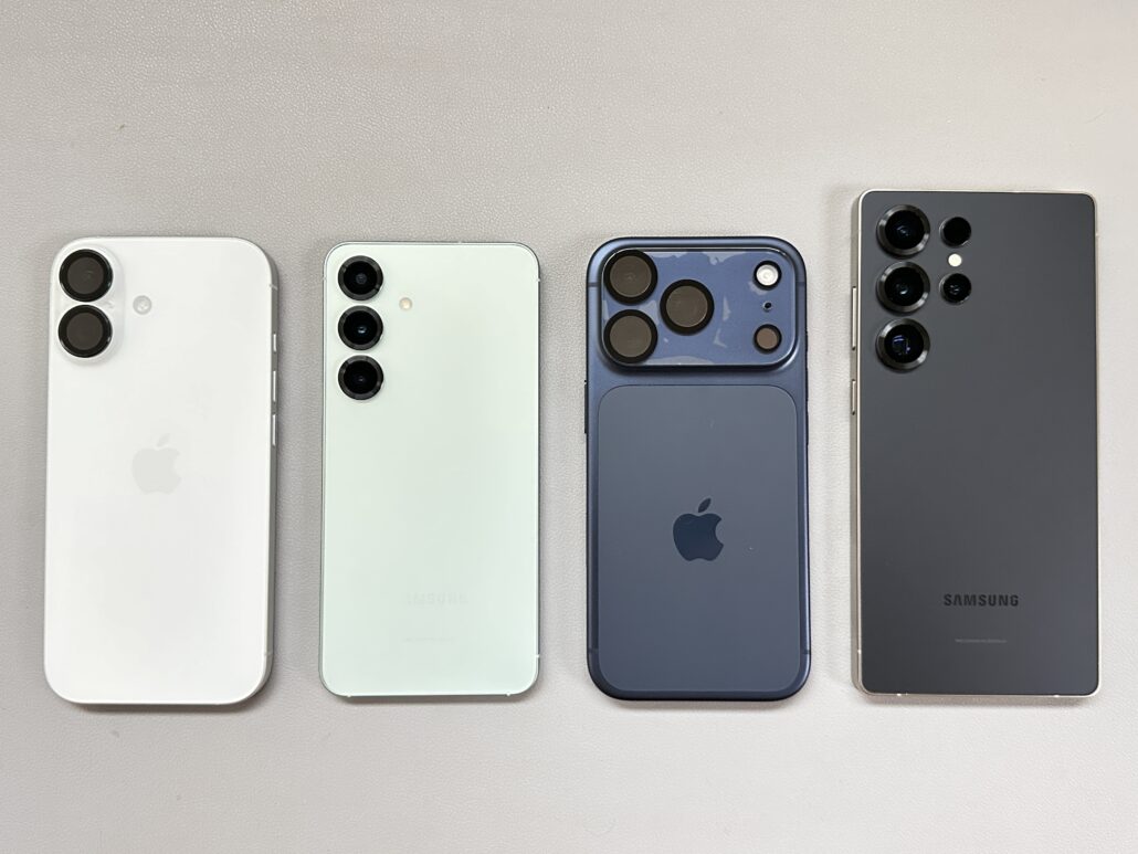 iPhone17シリーズとGalaxy S25シリーズの比較