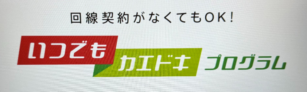 ドコモ　いつでもカエドキプログラム