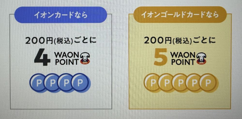 ワオンポイント最大5倍
