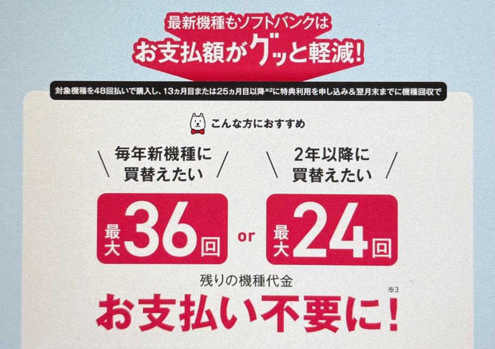 ソフトバンク 新トクするサポート+