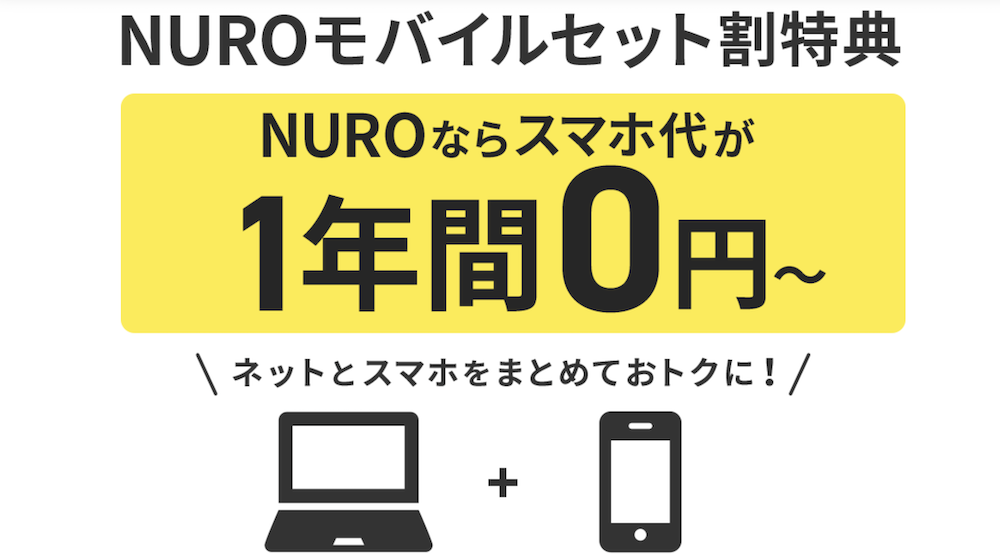 NURO光　モバイルセット