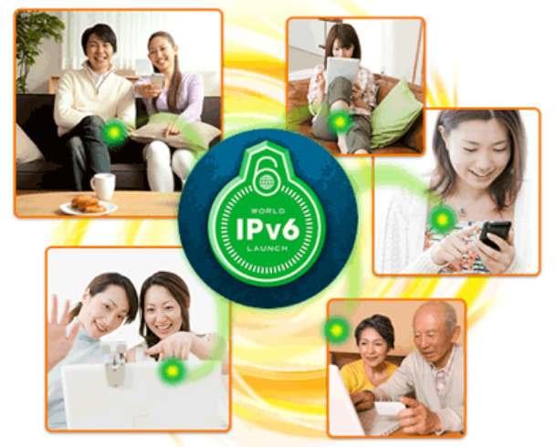 IPv6　使用イメージ