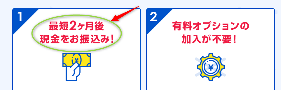 ソフトバンク光 STORY キャッシュバック