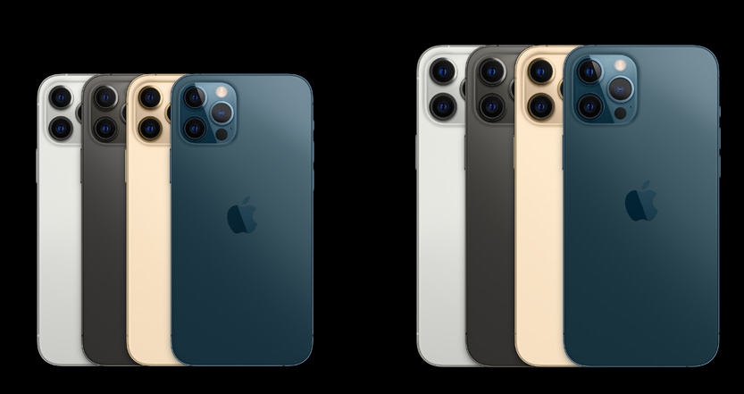 iPhone12 PROとiPhone12 PRO MAXの違いはサイズだけ?どちらがいいか