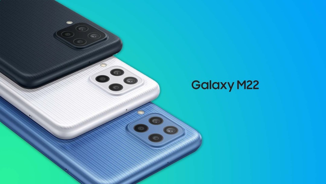 samsung galaxy m22 blue