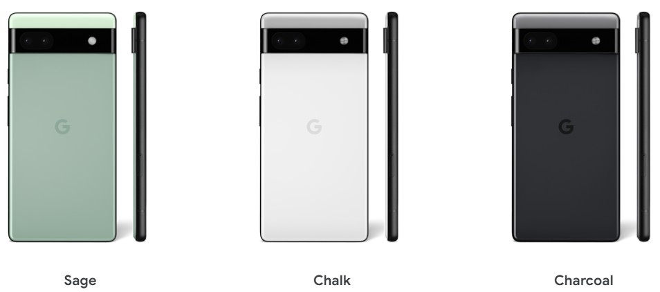 Google Pixel 6a　カラー