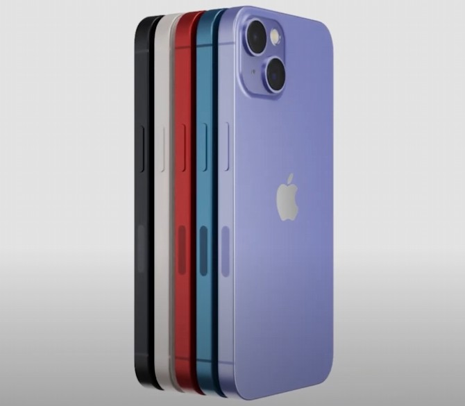iPhone14のカラーバリエーション