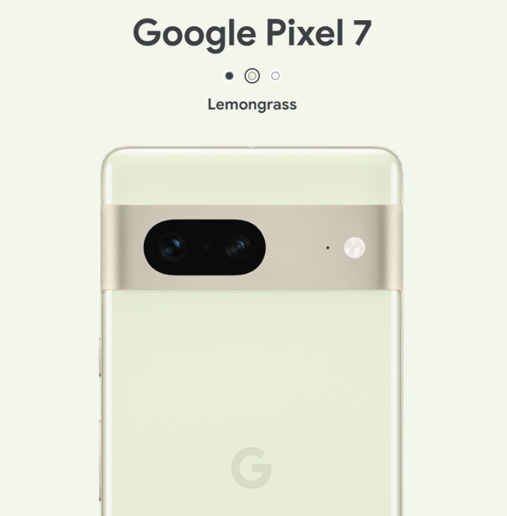 Google  Pixel7の端末画像