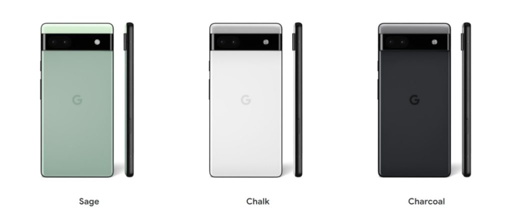 Google pixel6aカラー画像