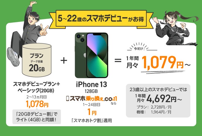 iPhone14&スマホデビュー+03