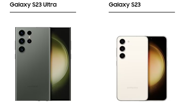 Galaxy S23_S23 Ultra_比較