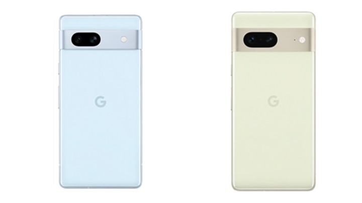Google Pixel 7a-7デザイン・カラー比較
