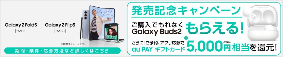 Galaxy Z Flip5/Fold5_発売記念CP(1)