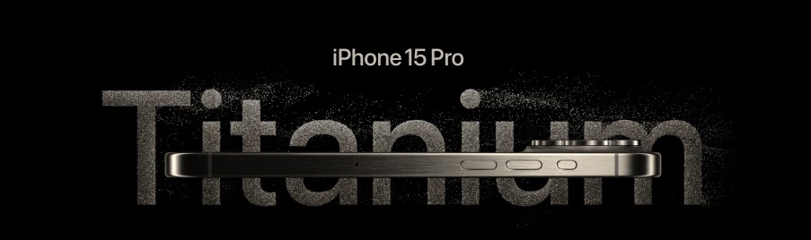 iPhone 15 Pro チタニウム
