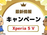 Xperia 5 Vのキャンペーンまとめ!実質半額以下での購入も可能【ドコモ・au・ソフトバンク】