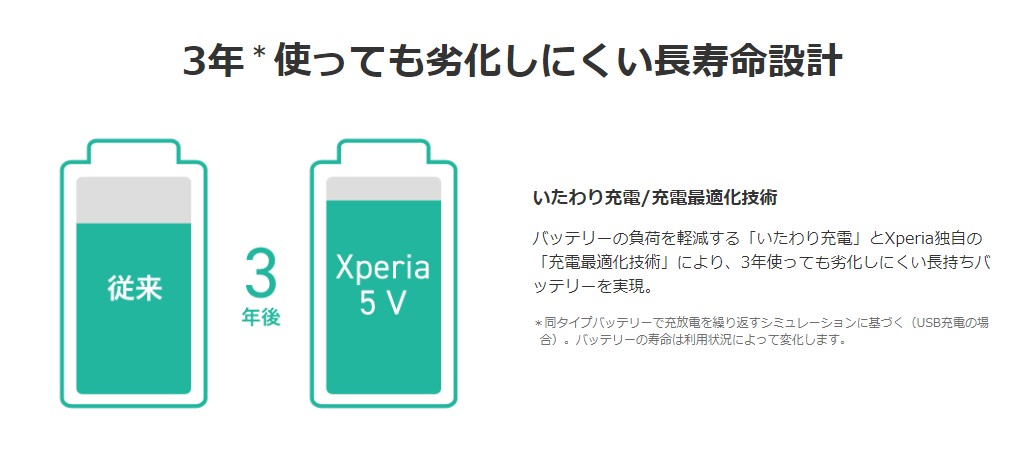 Xperia5V-battery