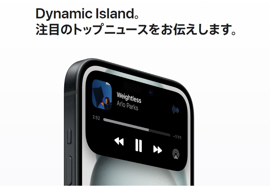 iPhone15-Dynamic‐Island