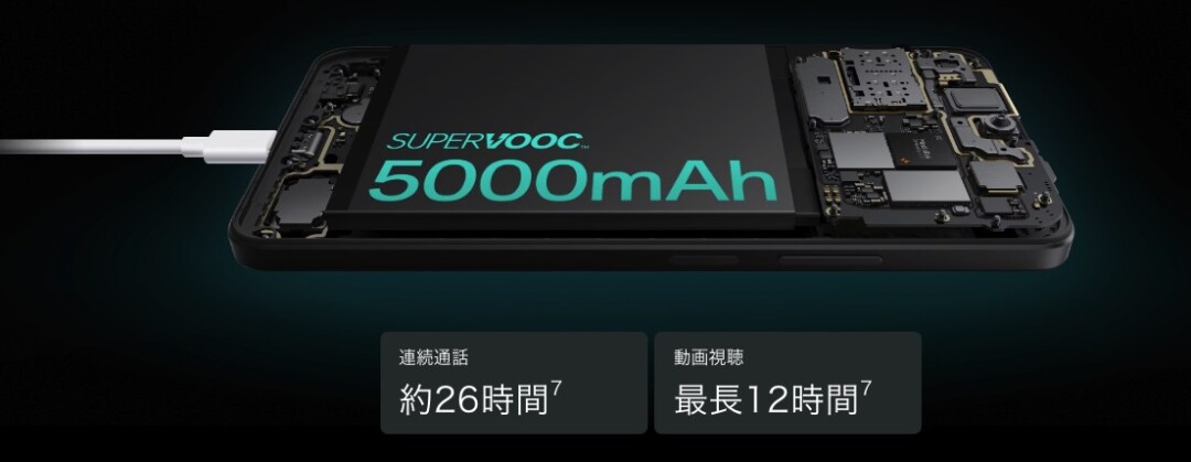 OPPO A79 5G_バッテリー